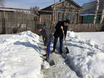 Волонтерская акция "Дорога к дому".