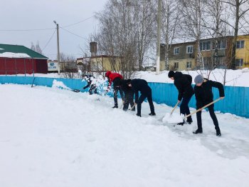 Акция "Снежный десант"