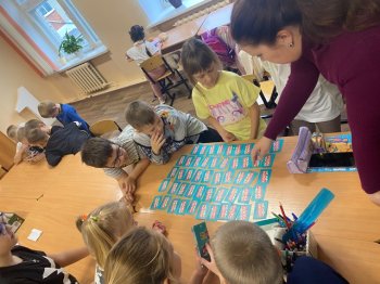 Третий день в пришкольном лагере 