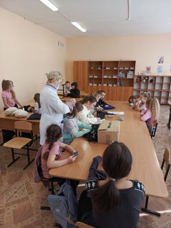 1-й день пришкольного лагеря "РОСТОК" 